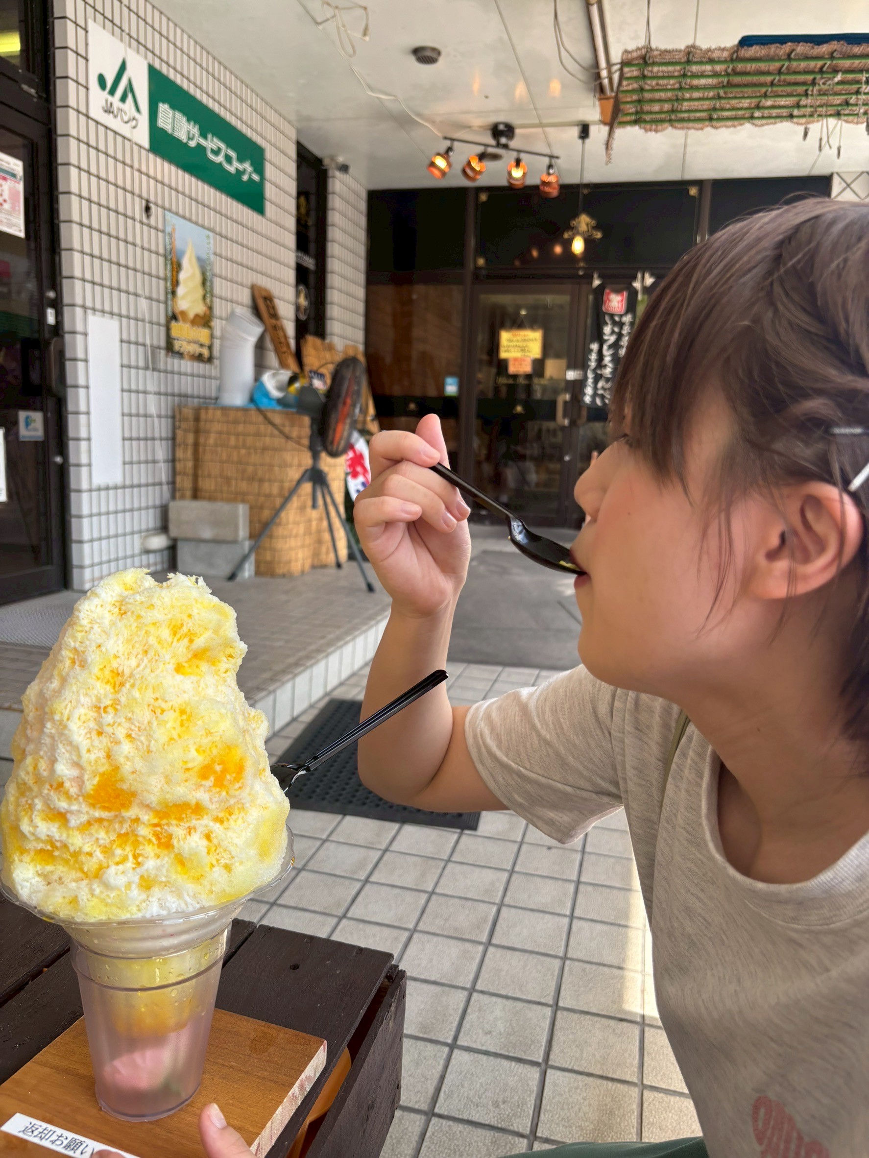 ビックなかき氷