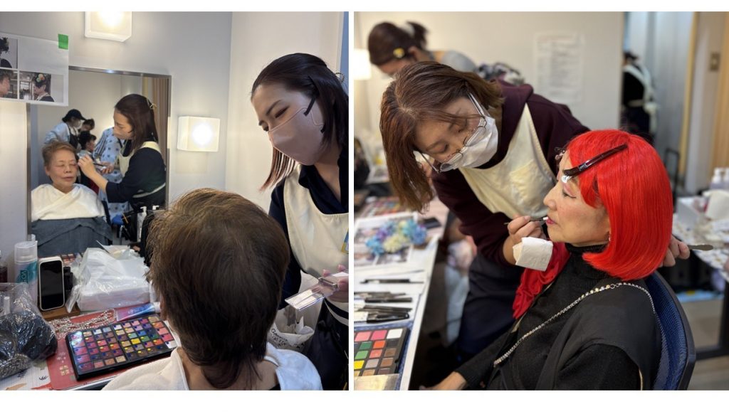 横浜市緑区シニアファッションショー受講生卒業生